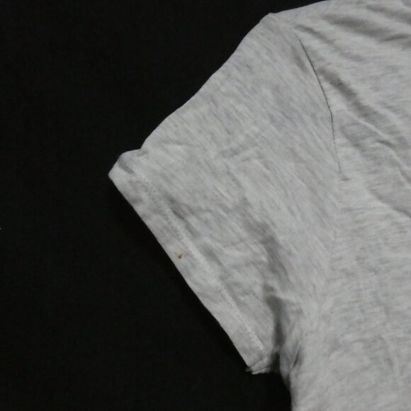 MY STYLE | medium | Grey V-Neck Short Sleeve Tee - T-Shirt - Picture 8 of 12